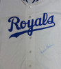 Kansas City Royals Dick Howser Autographed White Jersey PSA/DNA #W06971