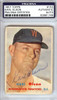 Karl Olson Autographed 1957 Topps Card #153 Washington Senators PSA/DNA #83861749