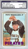 Pete Mikkelsen Autographed 1967 Topps Card #425 Pittsburgh Pirates PSA/DNA #83861903