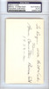 Bruce Connatser Autographed 3x5 Index Card Philadelphia Phillies, Detroit Tigers "To Roger" PSA/DNA #83862788