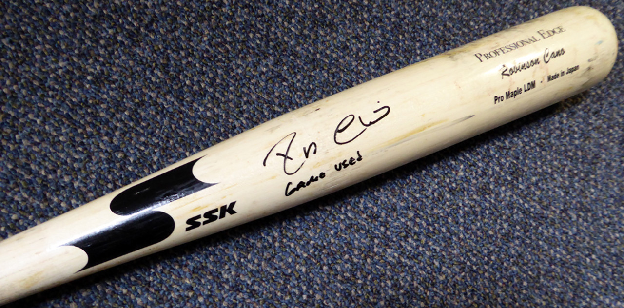 Robinson Cano Autographed New York Yankees Game Used SSK Uncracked Bat With  Signed Certificate Game Used PSA/DNA #7A96448 - Mill Creek Sports