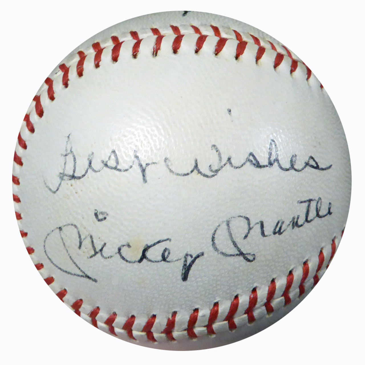 Mickey Mantle - Autographed Signed Baseball