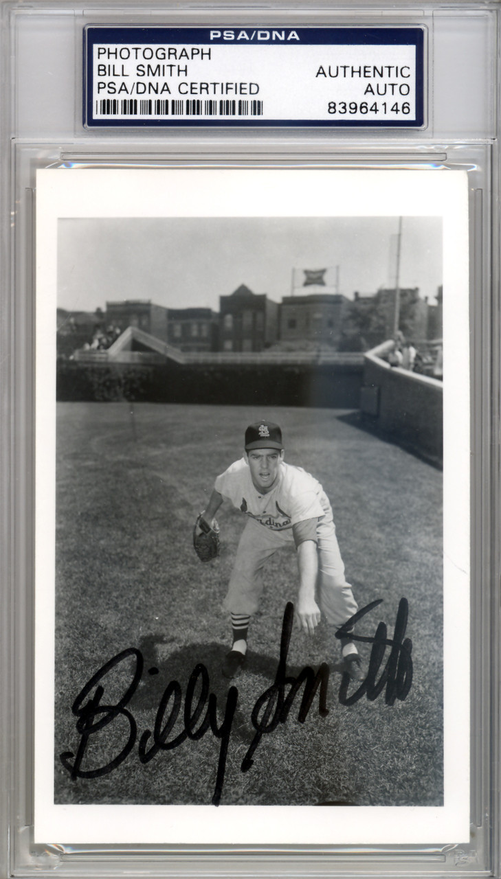 Lou Brock Autographed 3.5x5.5 Postcard St. Louis Cardinals SKU #106101 -  Mill Creek Sports