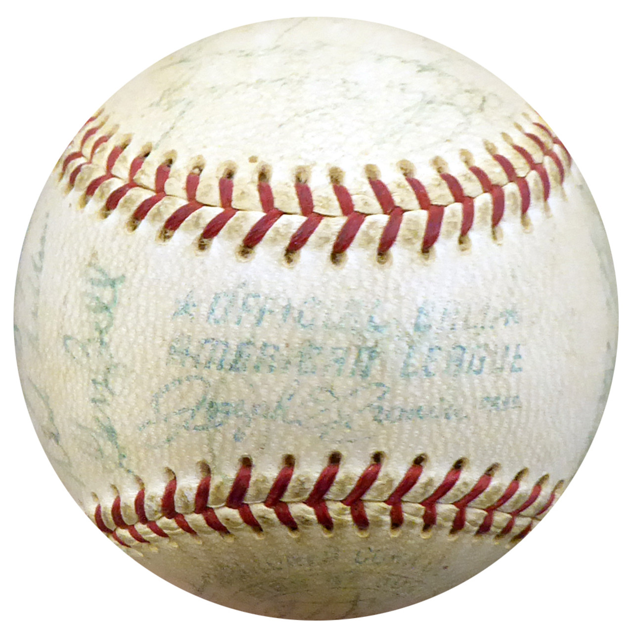 1983 Seattle Mariners Autographed Official AL Baseball With 26 Total  Signatures Including Gaylord Perry SKU #192471 - Mill Creek Sports
