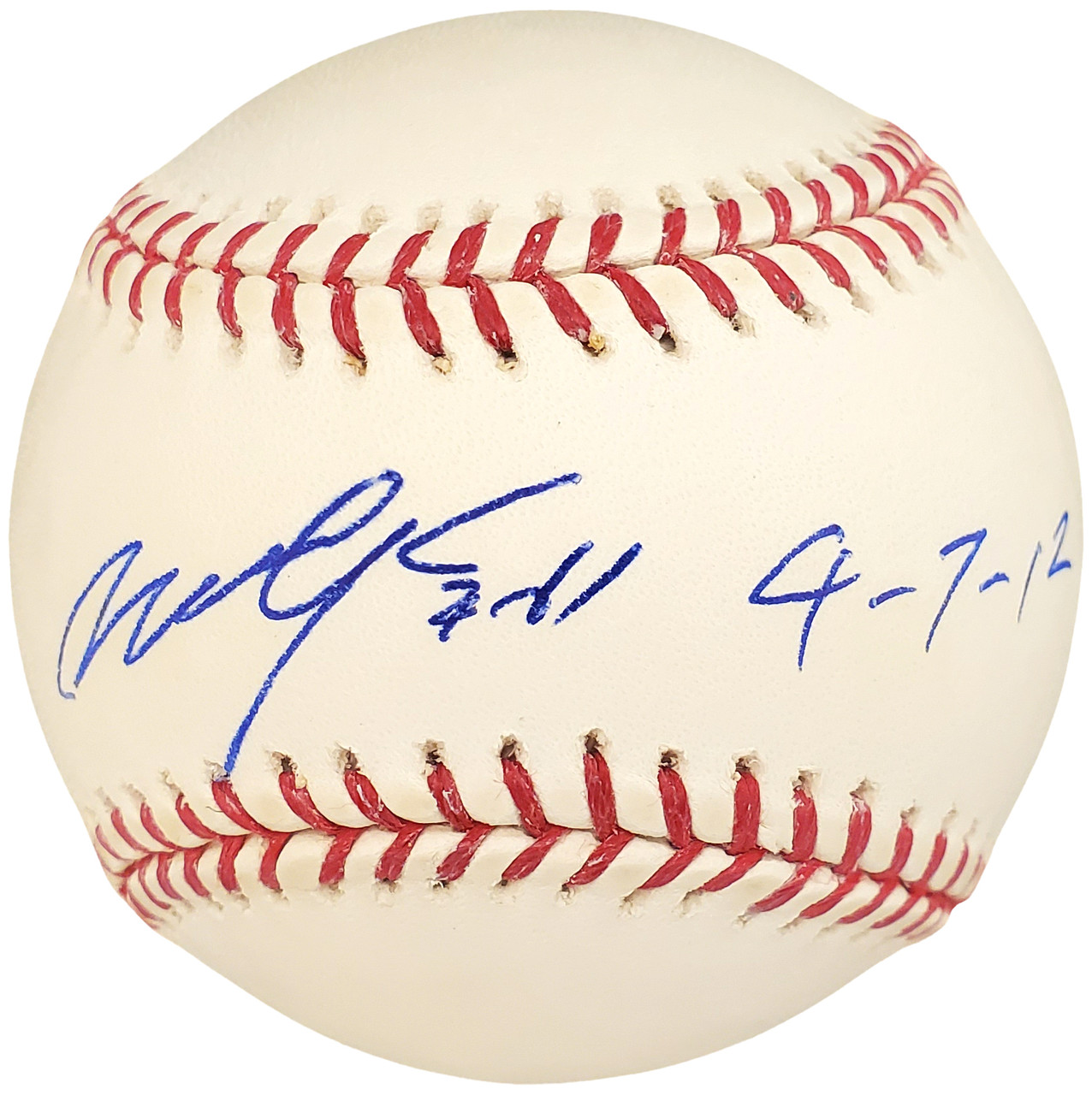 Munenori Kawasaki Autographed Official MLB Baseball Seattle Mariners,  Toronto Blue Jays 4-7-12 PSA/DNA #4A45141