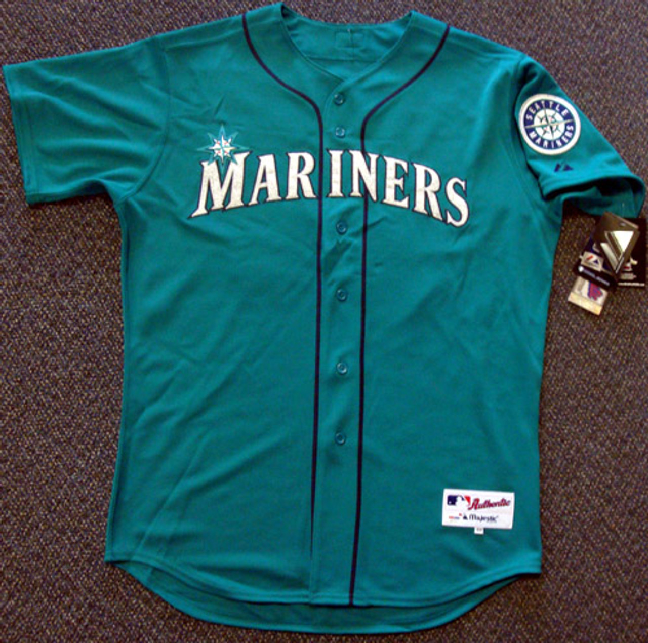 Seattle Mariners Felix Hernandez Autographed Teal Authentic Majestic Jersey  King Felix Size 48 PSA/DNA Stock #33043 - Mill Creek Sports