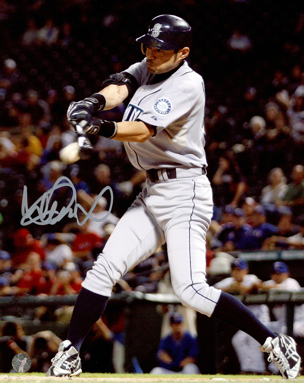 Ken Griffey Jr. & Ichiro Suzuki Autographed 8x10 Photo Seattle