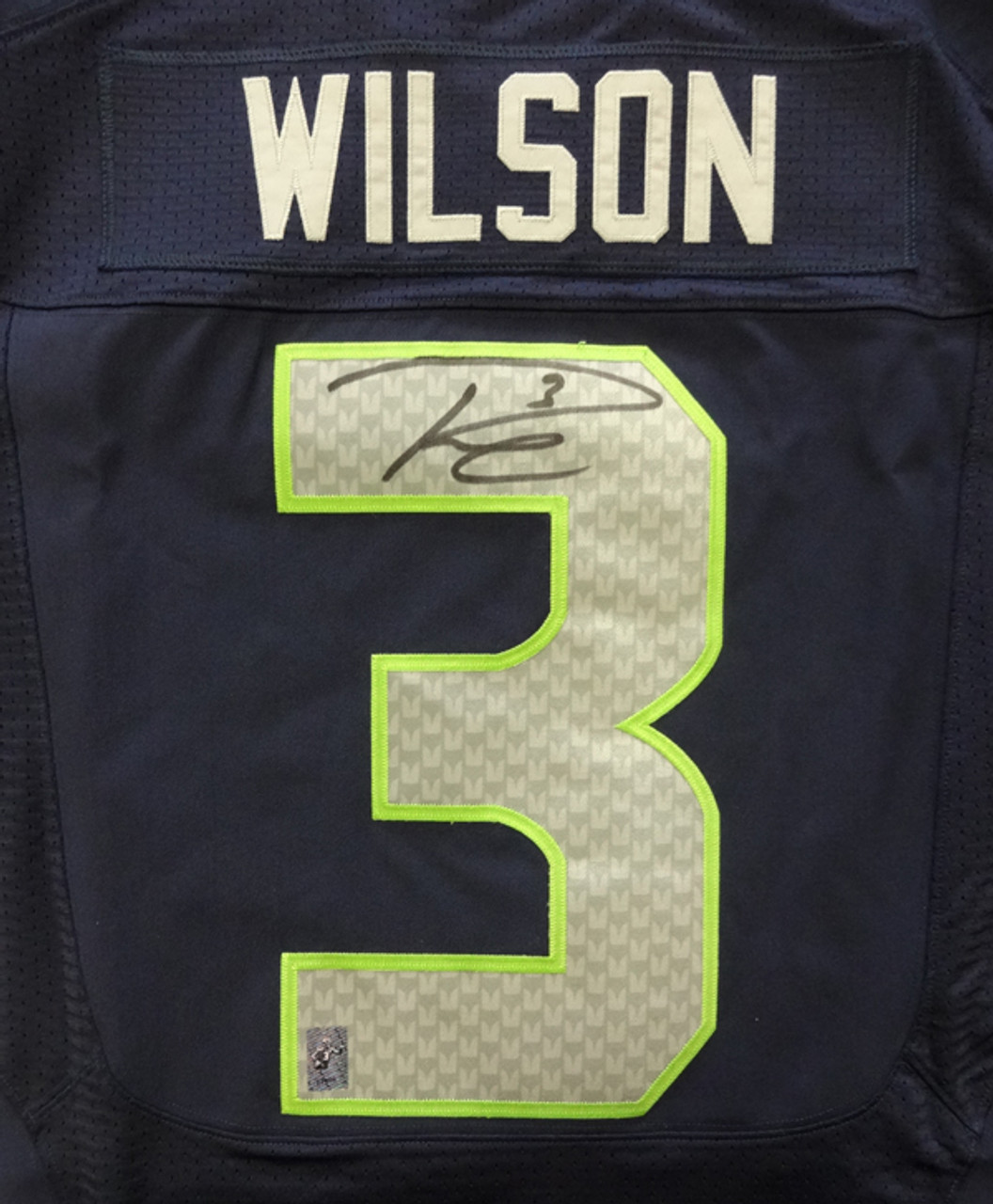 russell wilson game worn jersey