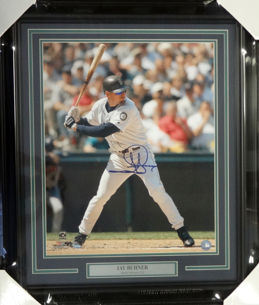 Jay Buhner Autographed Framed 16x20 Photo Seattle Mariners MCS Holo Stock  #94165 - Mill Creek Sports