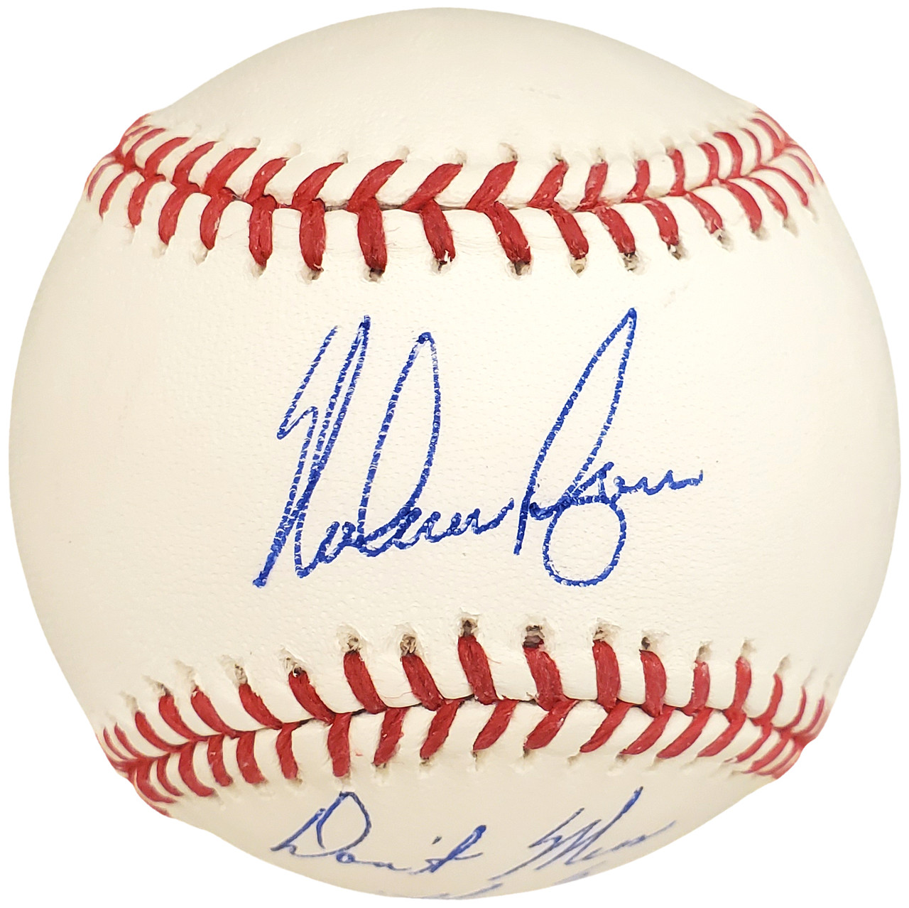 Fanatics Authentic Nolan Ryan Texas Rangers Autographed Baseball with 5714 K's Inscription