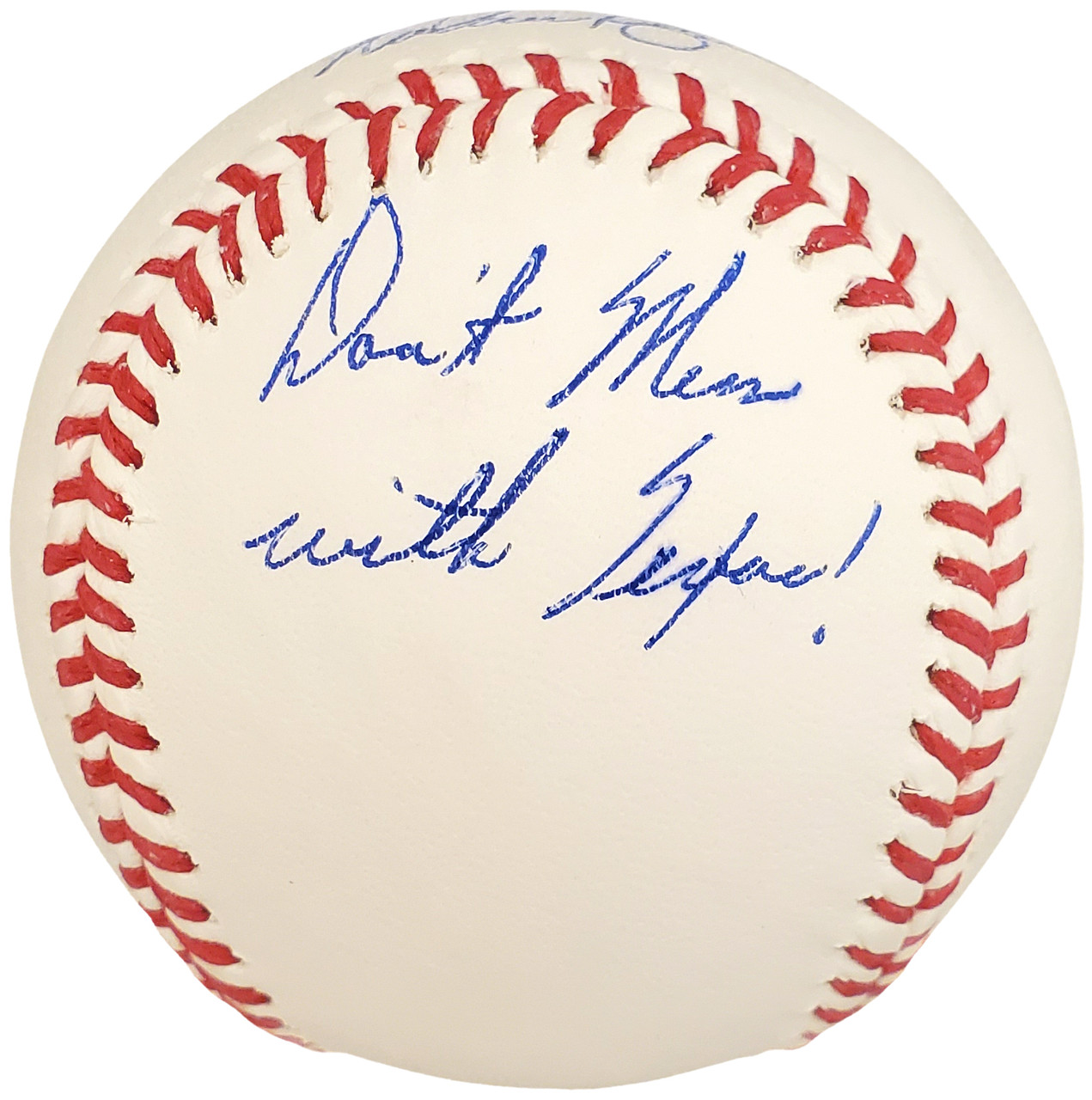 Nolan Ryan Autographed New York Mets Authentic M&N Jersey Inscribed