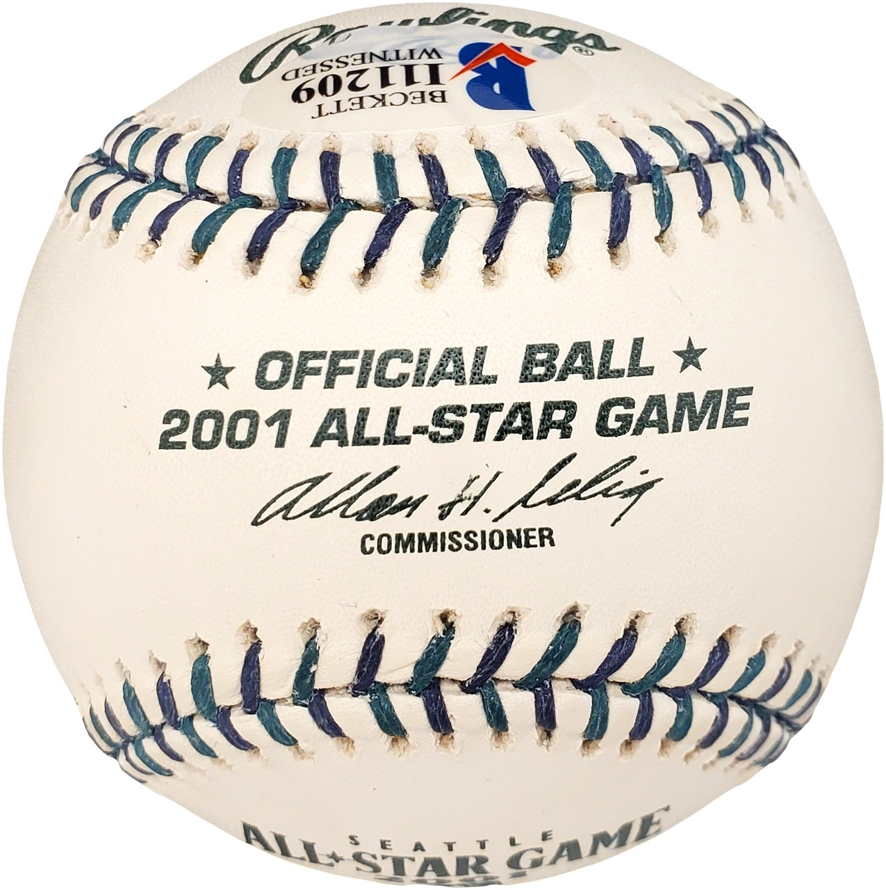 Lou Brock Autographed Official 2001 All Star Game Logo Baseball St. Louis  Cardinals MLB Holo #AR505496 - Mill Creek Sports