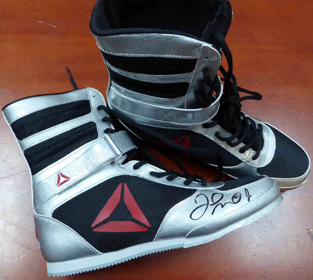 Floyd Mayweather Jr. Autographed Reebok 