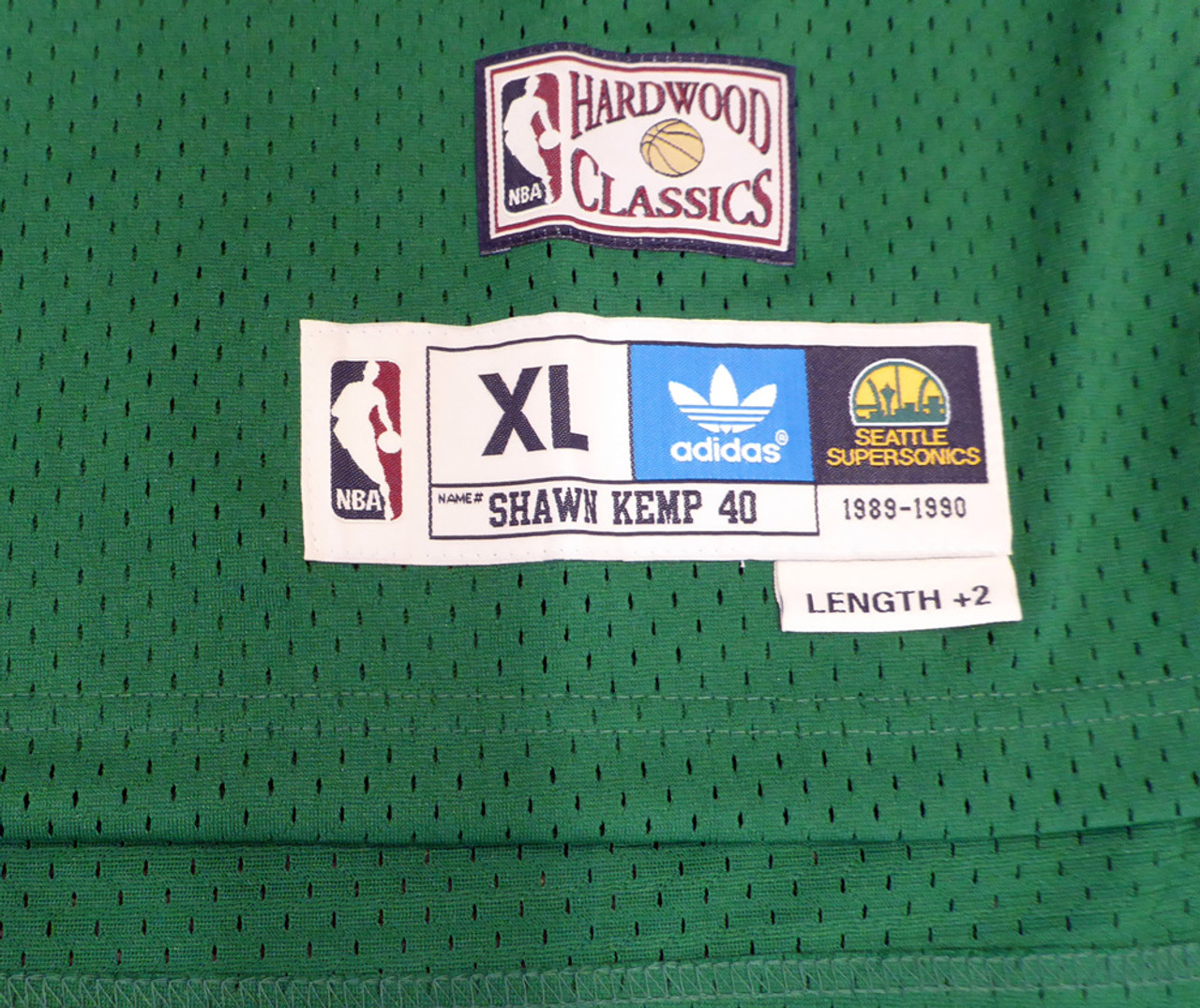 Shawn Kemp Seattle SuperSonics Unsigned NBA-All-Star 1990 Slam Dunk Contest Sideways Dunk Photograph