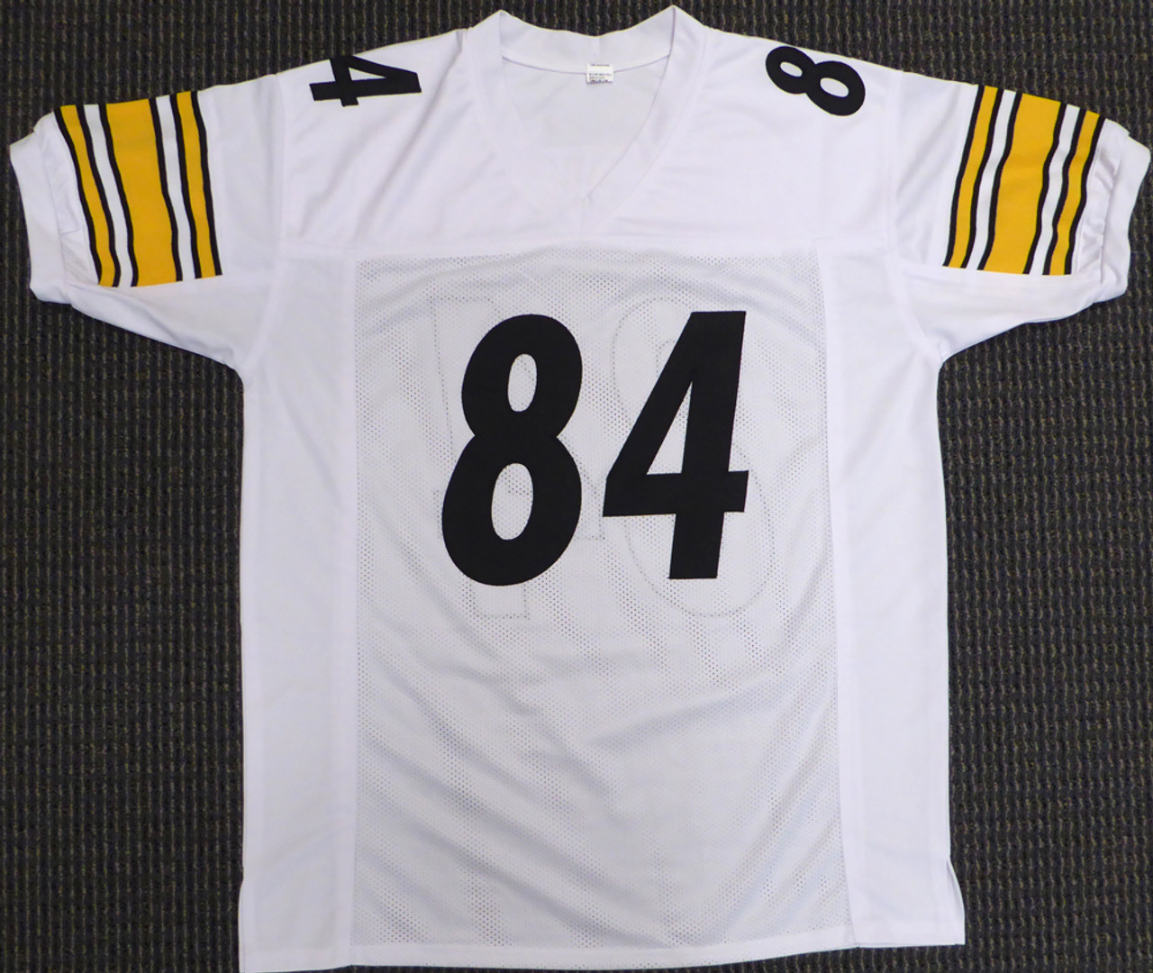 Antonio Brown Autographed Signed Pittsburgh Steelers Framed White Jersey  Beckett Beckett