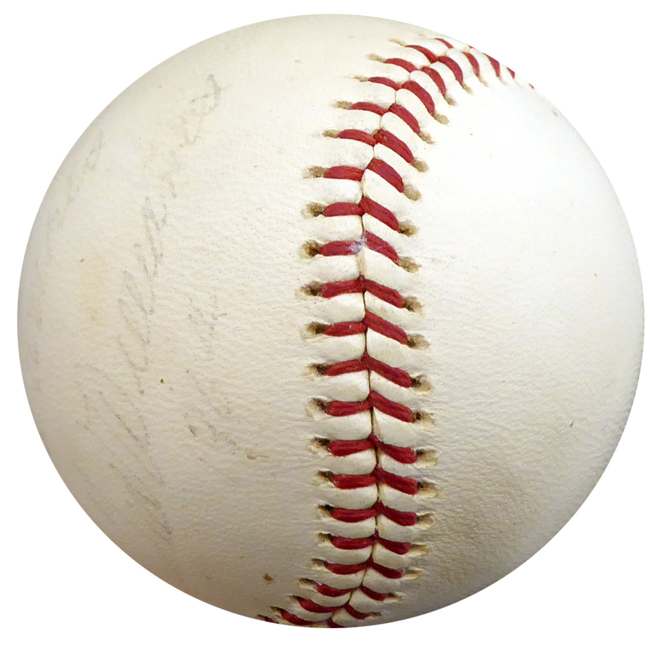 Ted Williams Signed Baseball Vintage with Sears Box RedSox MVP Autograph  HOF JSA