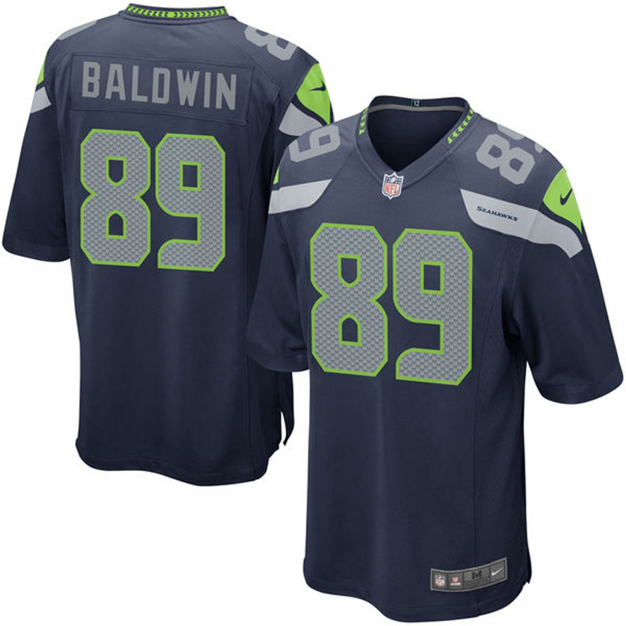 Doug Baldwin Seattle Seahawks Navy Blue jersey