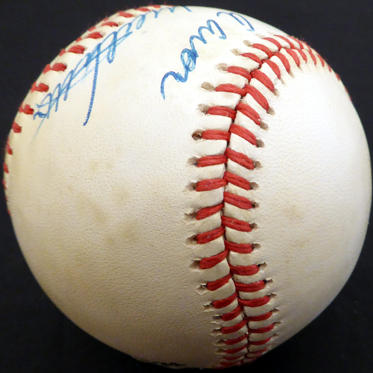 1958 Milwaukee Braves NL Champs Team Signed Baseball Hank Aaron Mathews JSA  COA