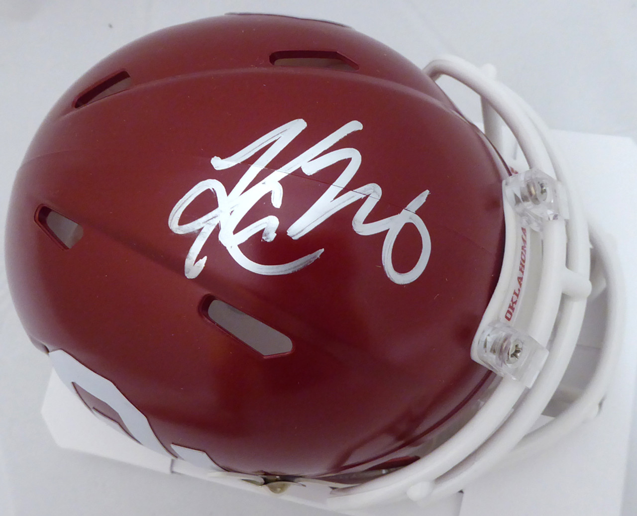 Kyler Murray Autographed Signed Oklahoma Authentic Schutt Full