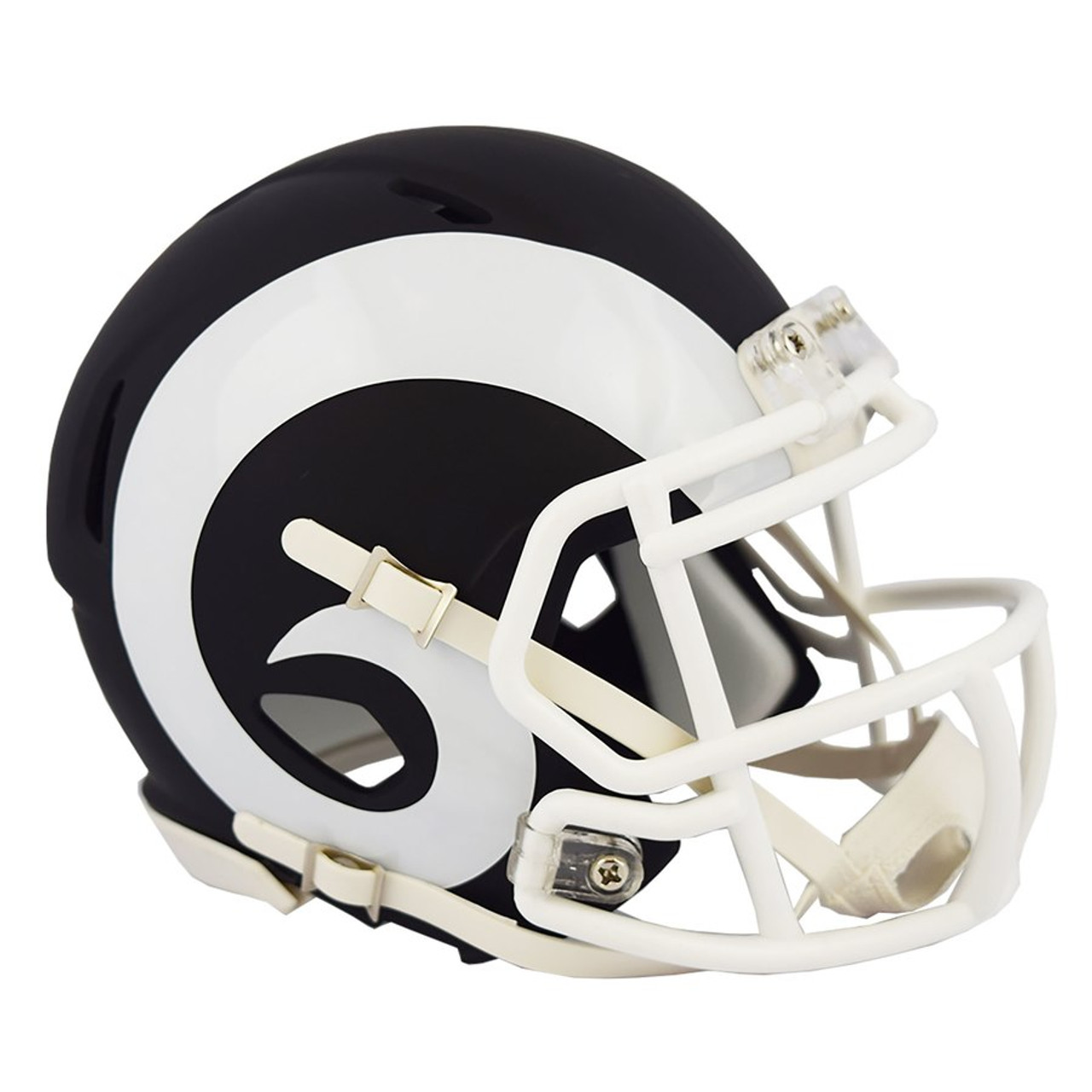 matte black mini helmet