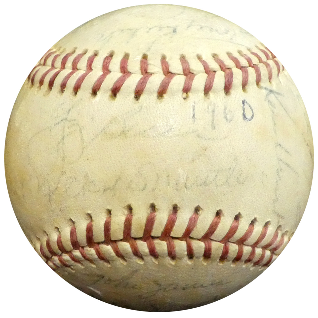 1961 New York Yankees Team Signed Baseball. Autographs Baseballs, Lot  #81049