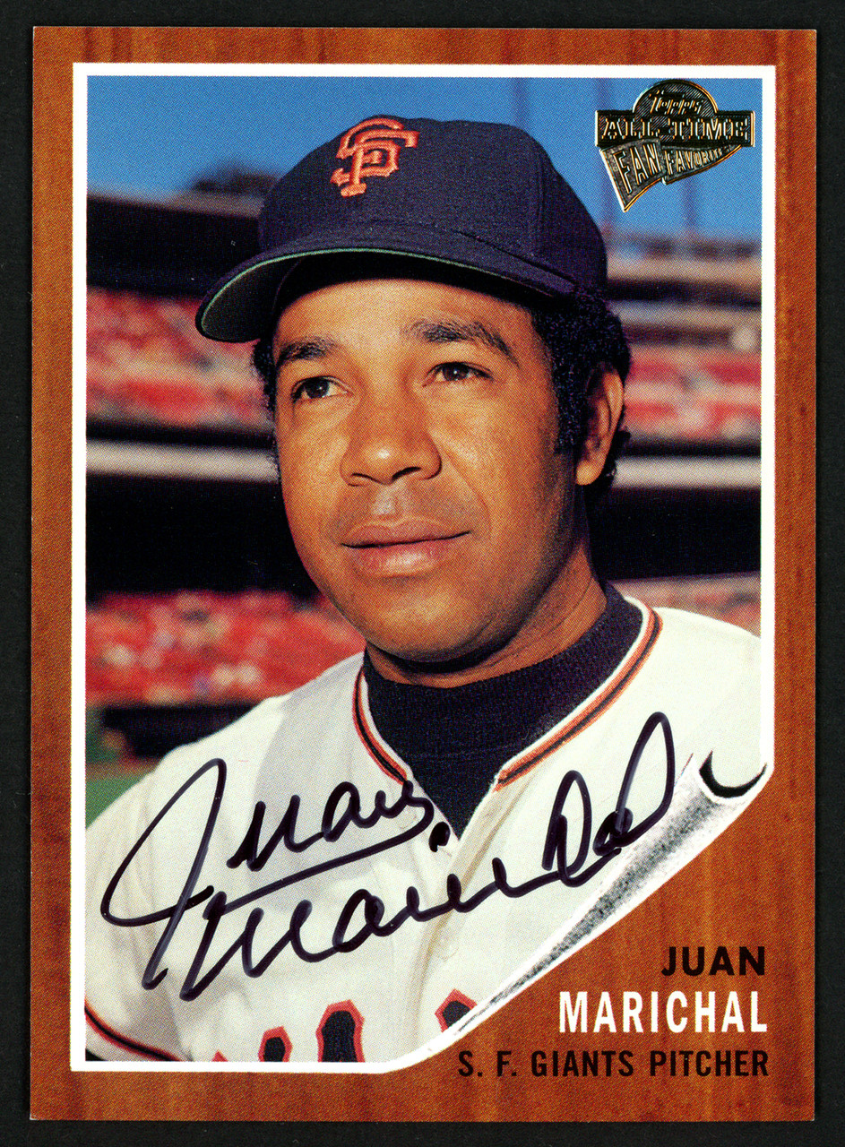 Juan Marichal Autographed 2003 Topps All Time Fan Favorites Card #38 San  Francisco Giants Stock #152114