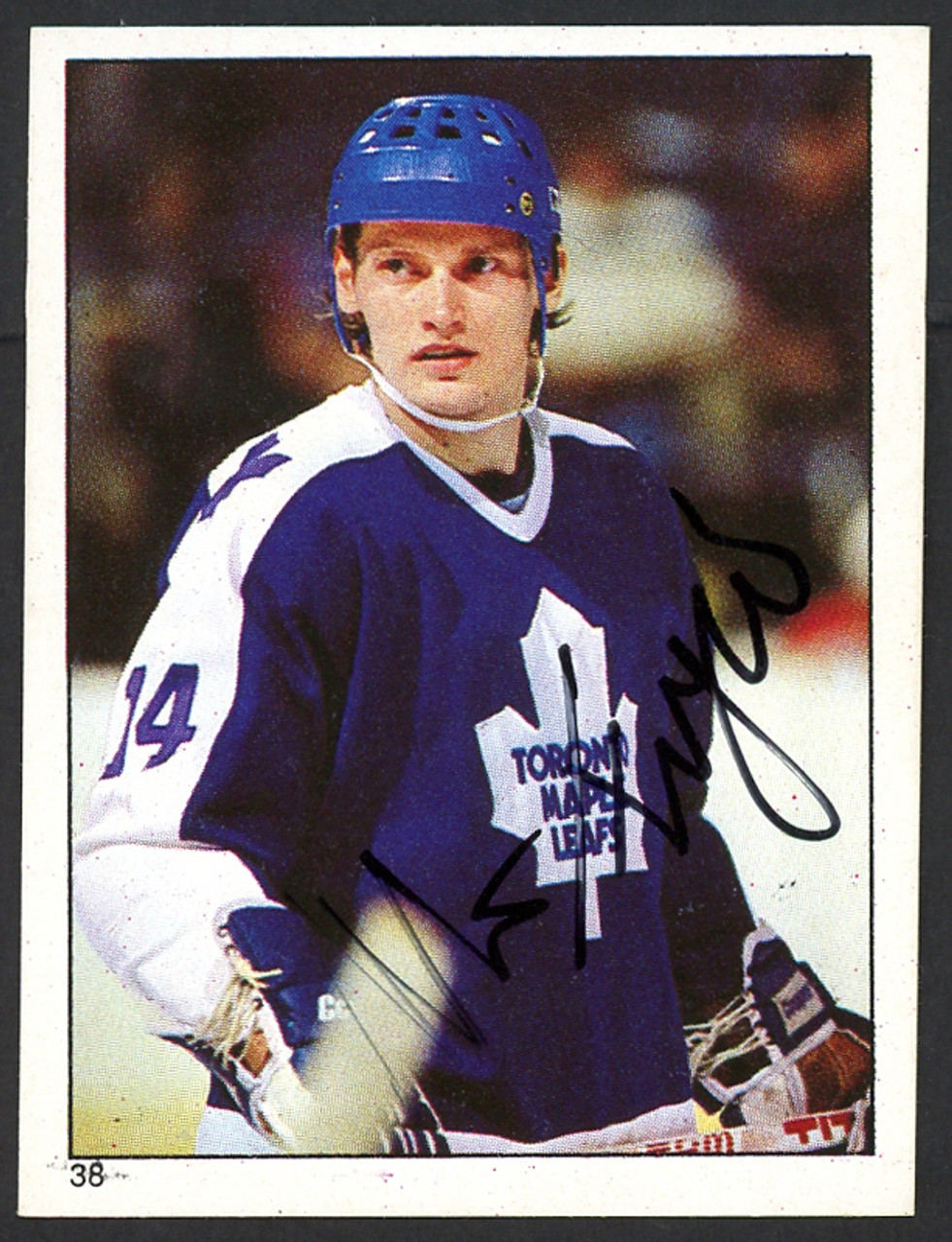 Miroslav Frycer Autographed 1983-84 Topps Sticker Card #38 Toronto Maple  Leafs SKU #154098 - Mill Creek Sports