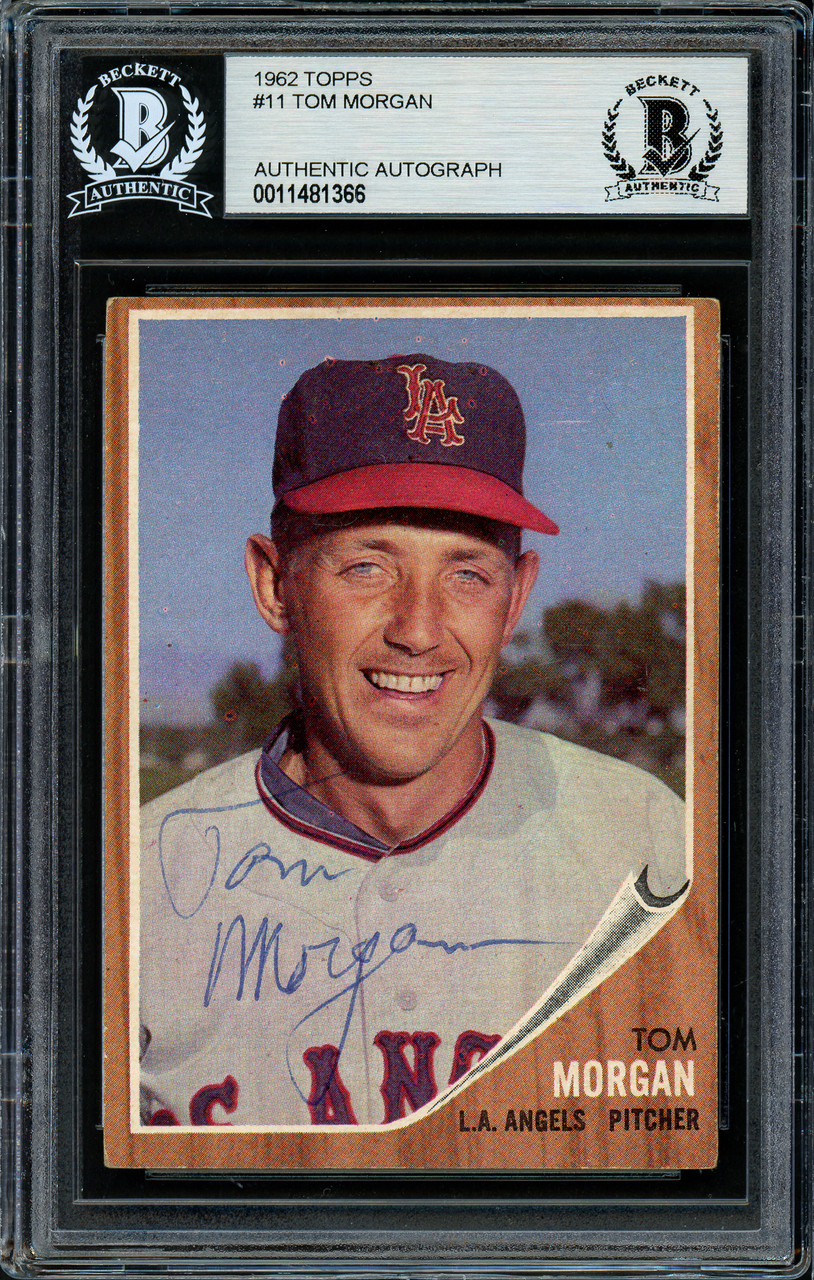  Baseball MLB 1961 Topps #272 Tom Morgan Angels