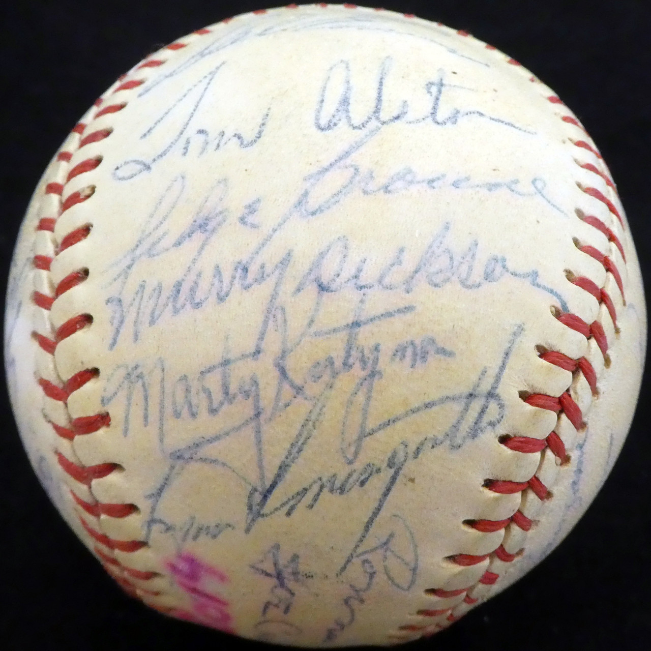 The St. Louis Cardinals - Autographed Signed Baseball Circa 1985 With  Co-Signers