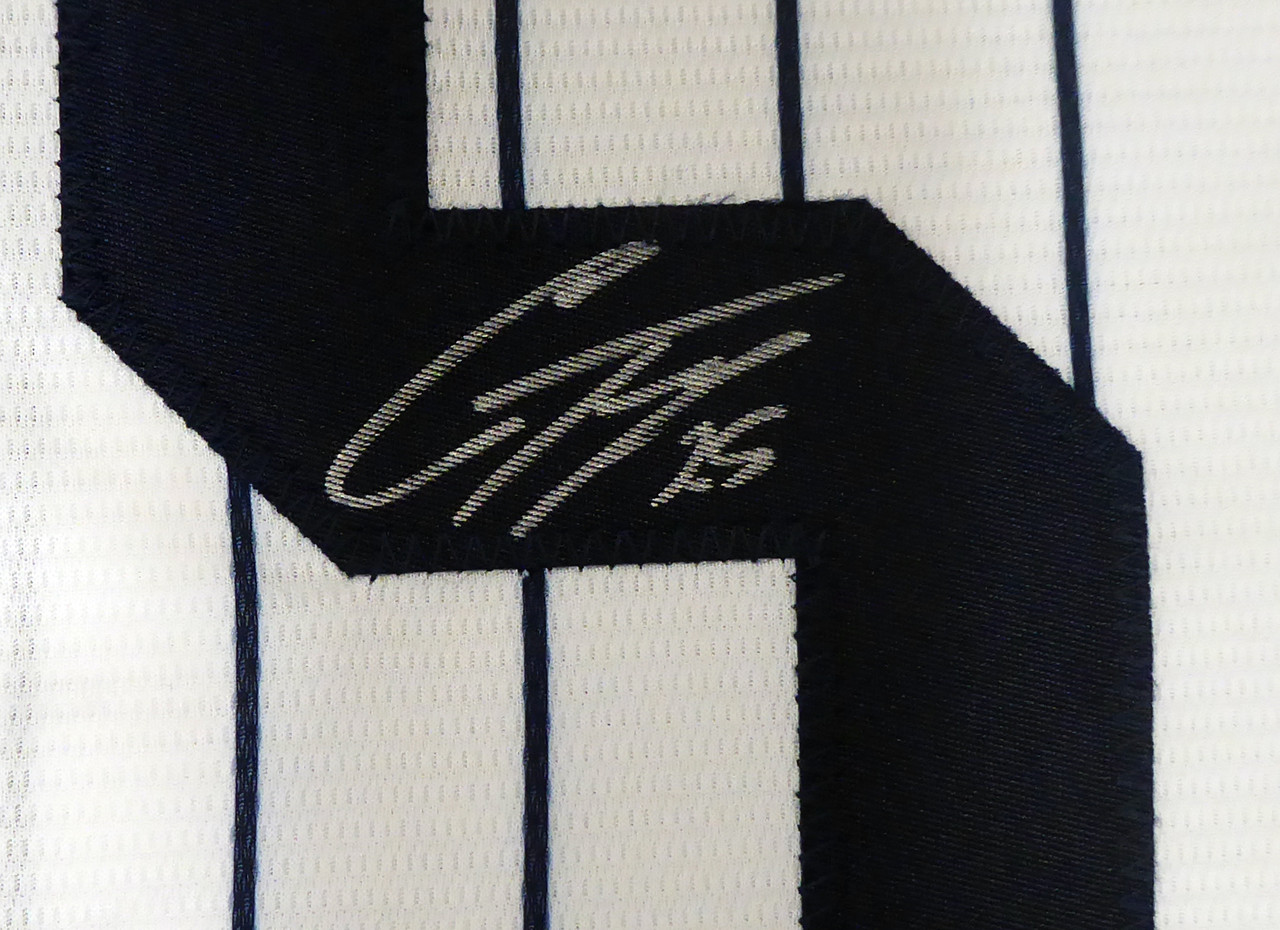 New York Yankees Gleyber Torres Autographed White Majestic Cool Base Jersey  Size L