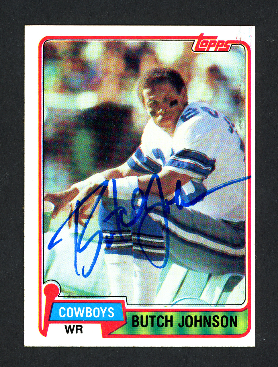 Al Bubba Baker & Gary Johnson Autographed 1981 Topps Card #3 SKU #153545  - Mill Creek Sports