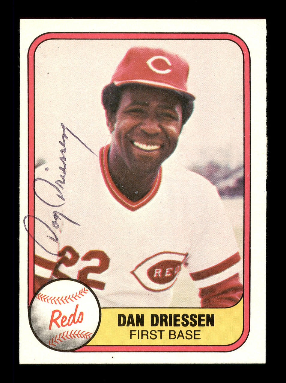 1982 Topps #785 Dan Driessen Cincinnati Reds