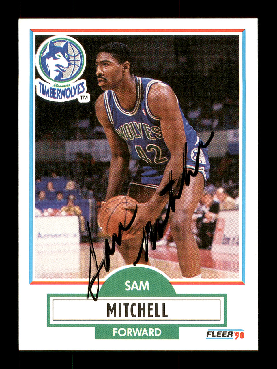 timberwolves nba jersey card