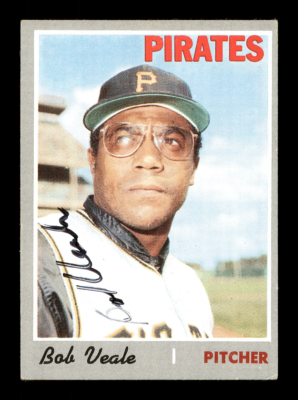 Luke Walker Autographed 1970 Topps Card #322 Pittsburgh Pirates SKU #168175  - Mill Creek Sports