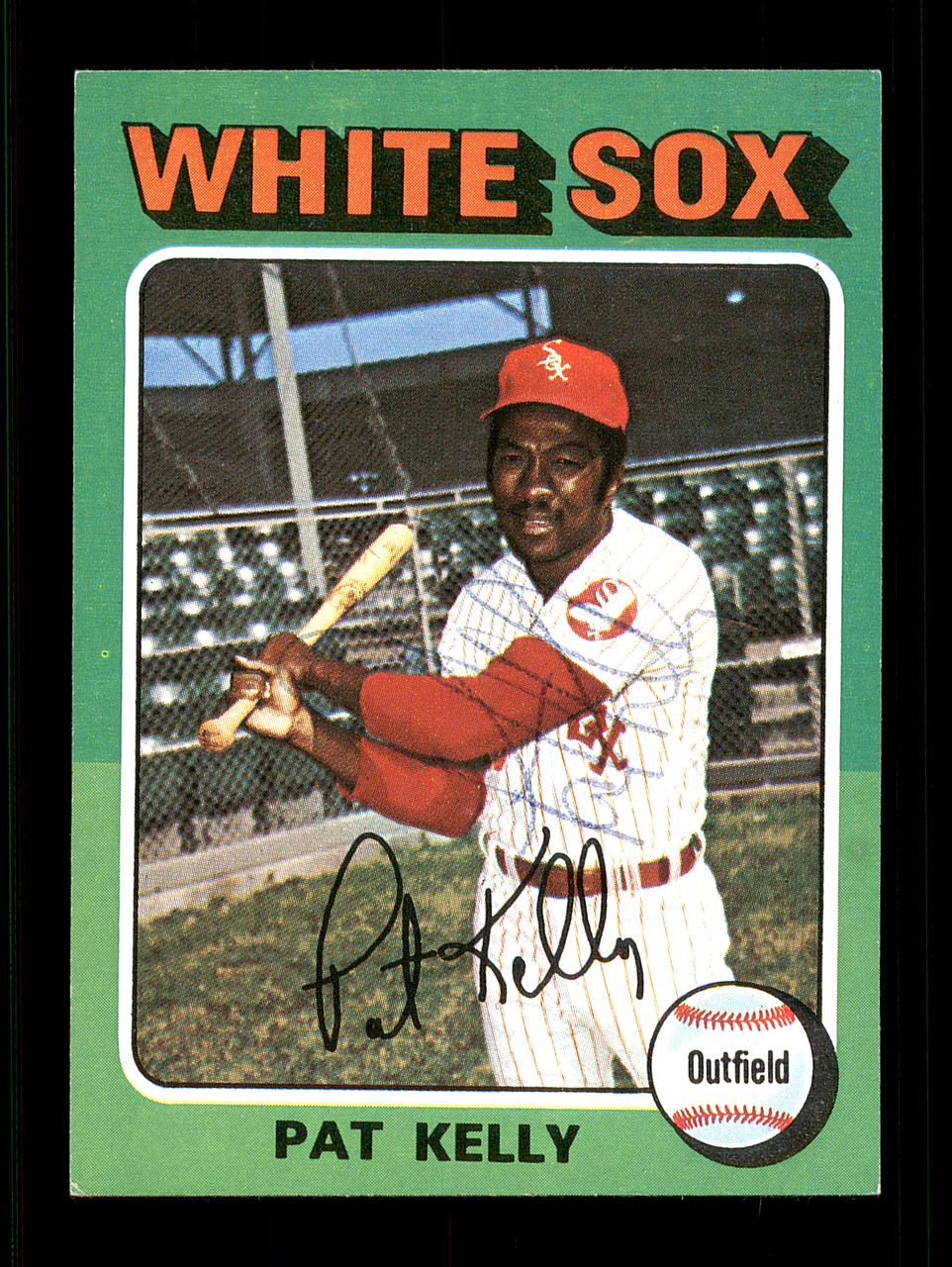 Devon White autographed Topps baseball card