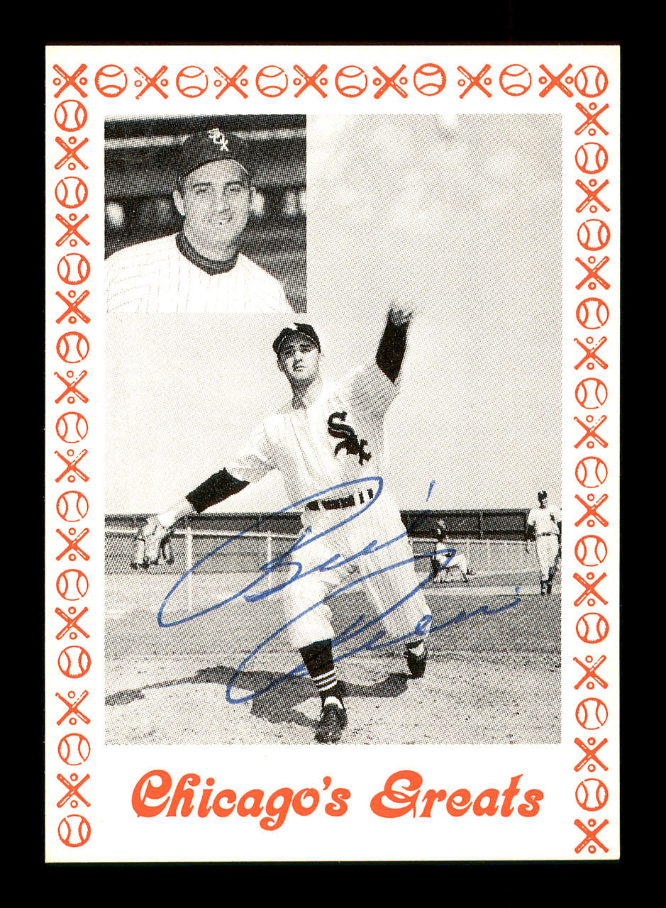 Billy Pierce Autographed 1976 Chicago's Greats Card Chicago White Sox SKU  #171921 - Mill Creek Sports