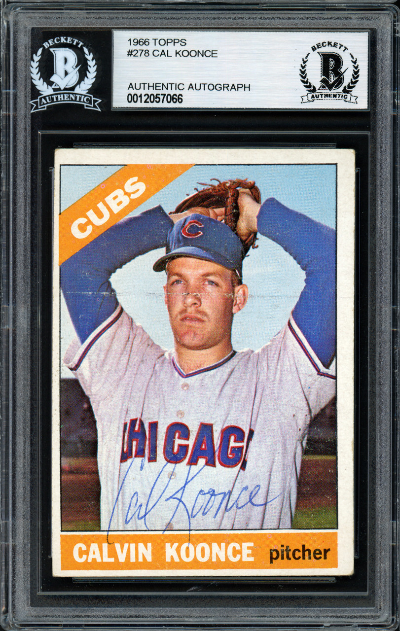  1963 Topps # 31 Cal Koonce Chicago Cubs (Baseball Card