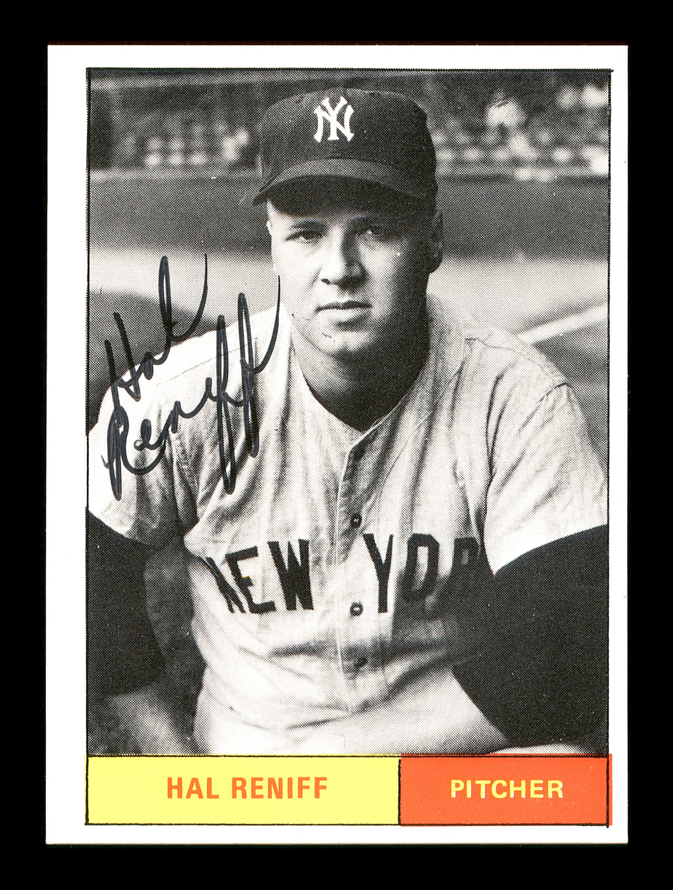 Hal Reniff Autographed 1986 1961 New York Yankees Renata Galasso Black &  White Card #28 SKU #176212 - Mill Creek Sports