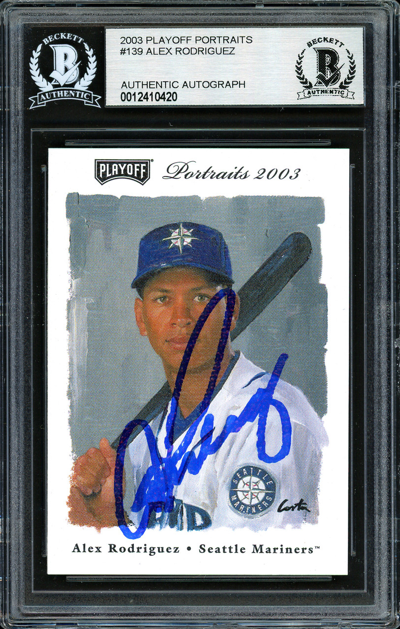 Jay Buhner autographed baseball card (Seattle Mariners) 1999