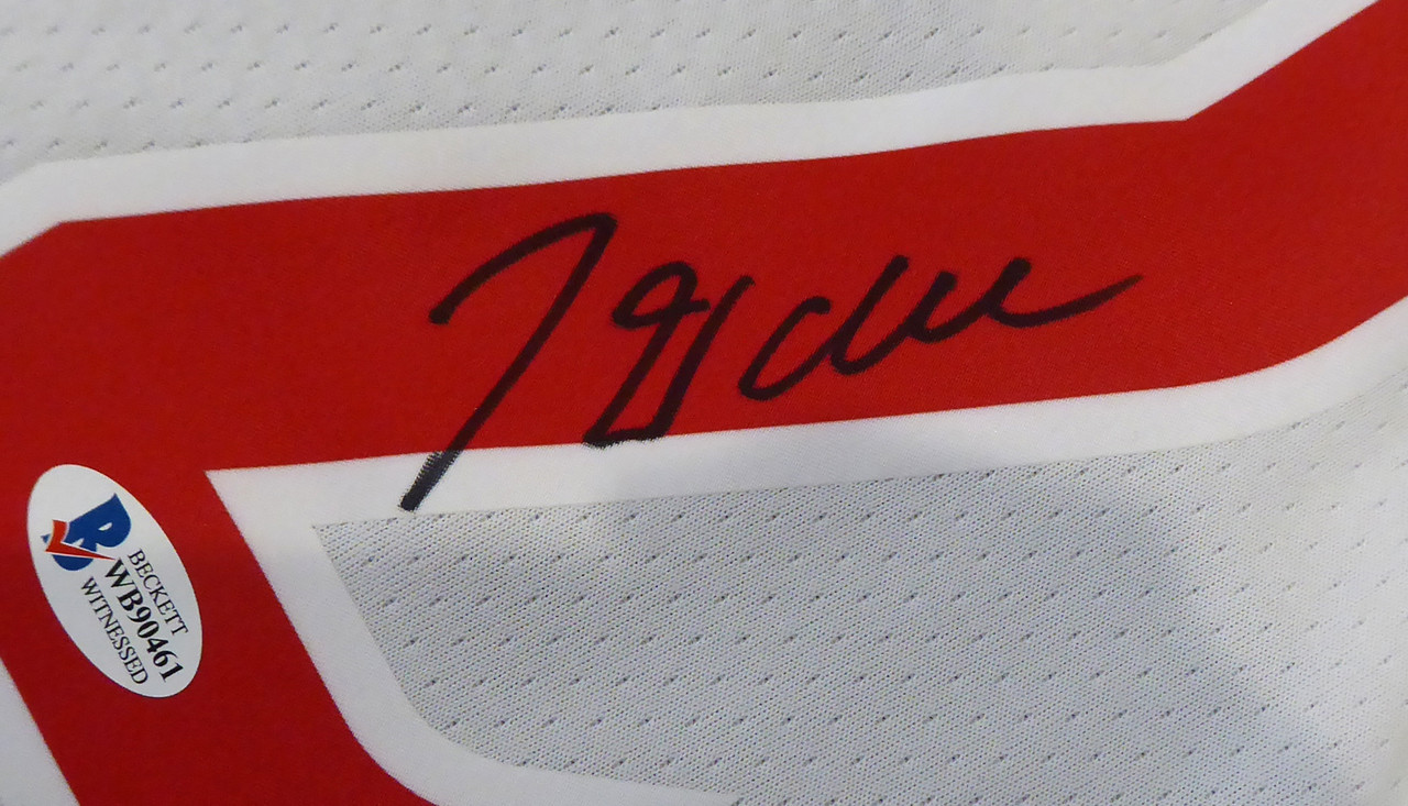 Washington Wizards John Wall Autographed White Nike Swingman