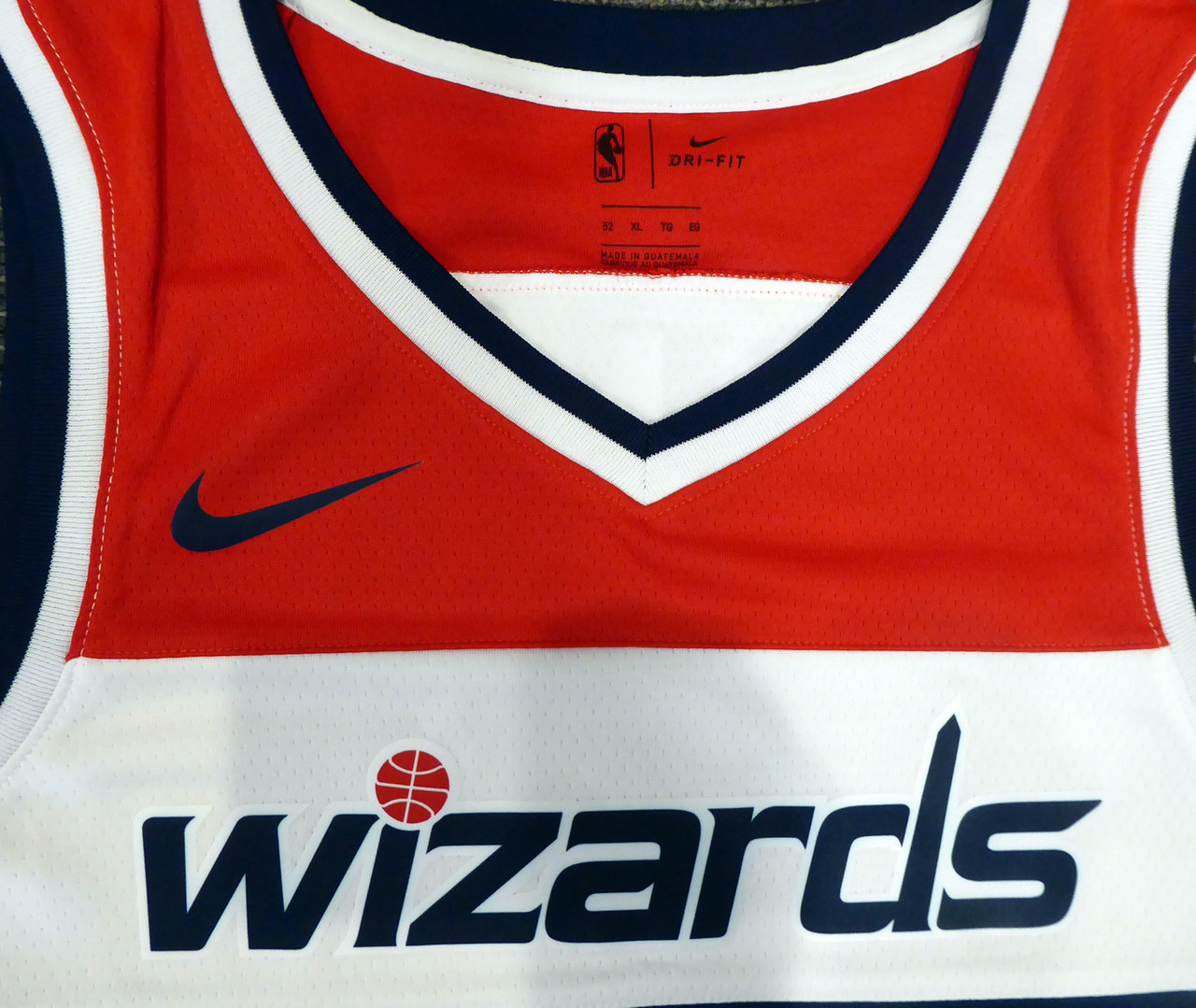 Washington Wizards John Wall Autographed White Nike Swingman Jersey DC Logo  Size XL Beckett BAS Stock #182247 - Mill Creek Sports