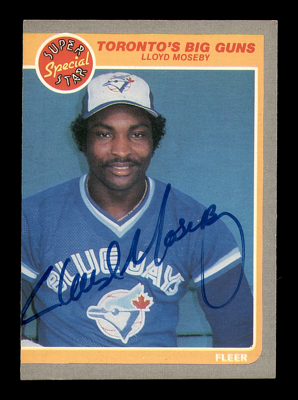 Lloyd Moseby Baseball Cards