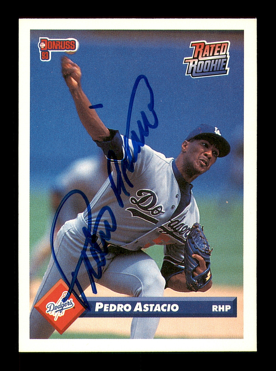 Pedro Guerrero Signed 1987 Topps Baseball Card - Los Angeles