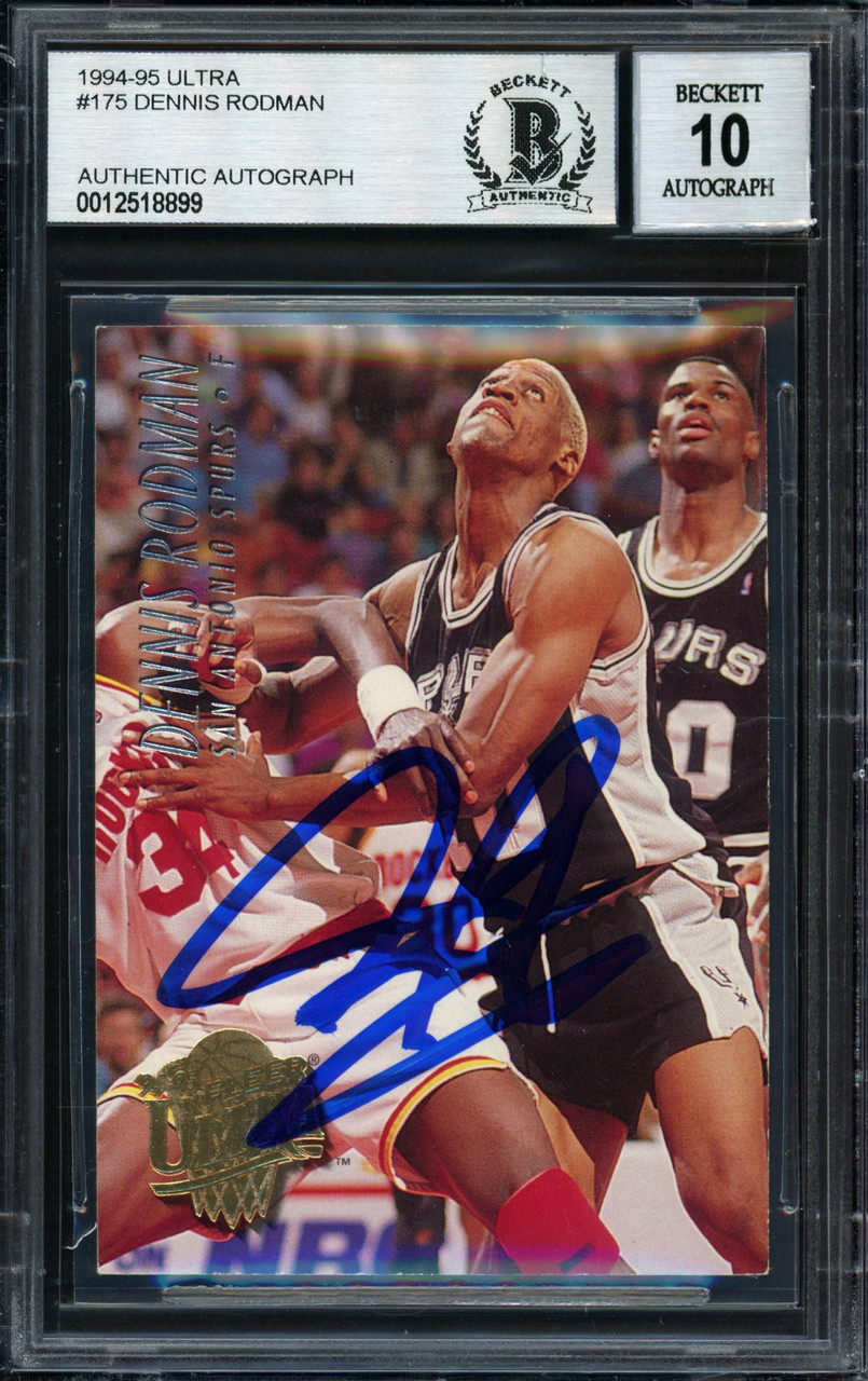 DENNIS RODMAN (9) Card Basketball Lot - San Antonio Spurs