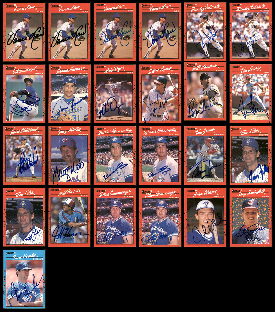 Rick Dempsey - Dodgers #557 Donruss 1990 Baseball Trading Card