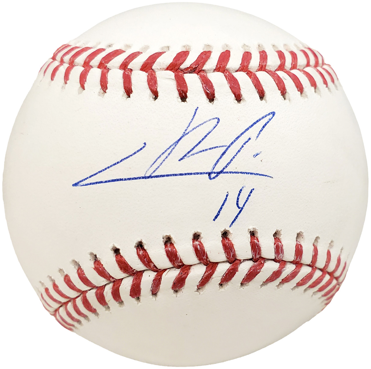 Cristian Pache Autographed Signed Official MLB Baseball - JSA COA