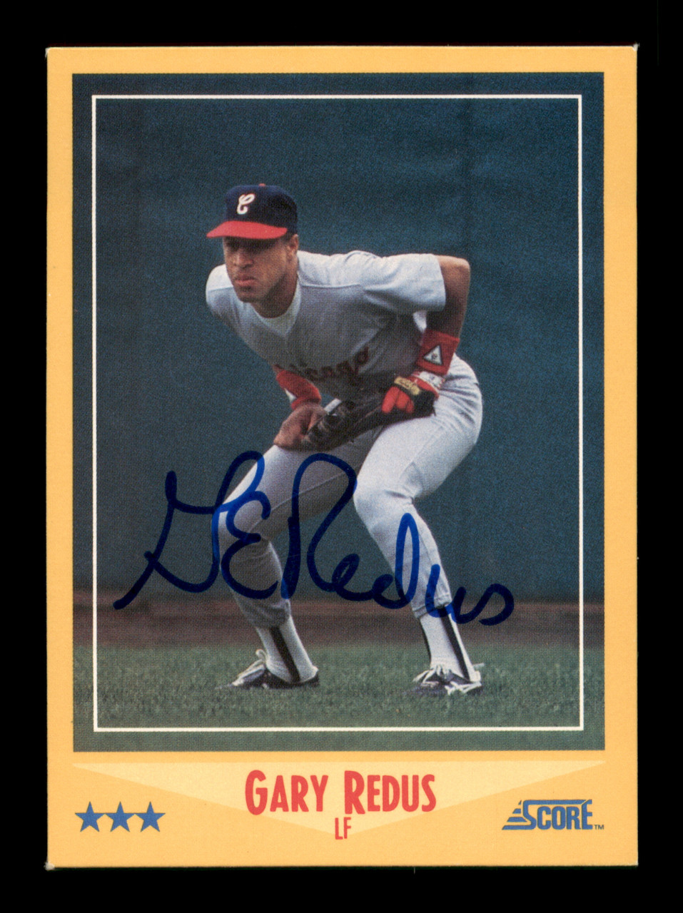 Gary Redus LIMITED STOCK Cincinnati Reds 8X10 Photo