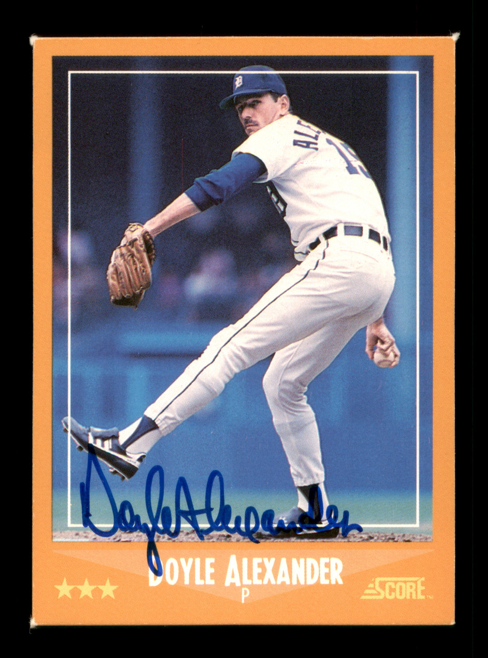 Jack Morris Autographed 1988 Donruss Card #127 Detroit Tigers SKU #204059 -  Mill Creek Sports