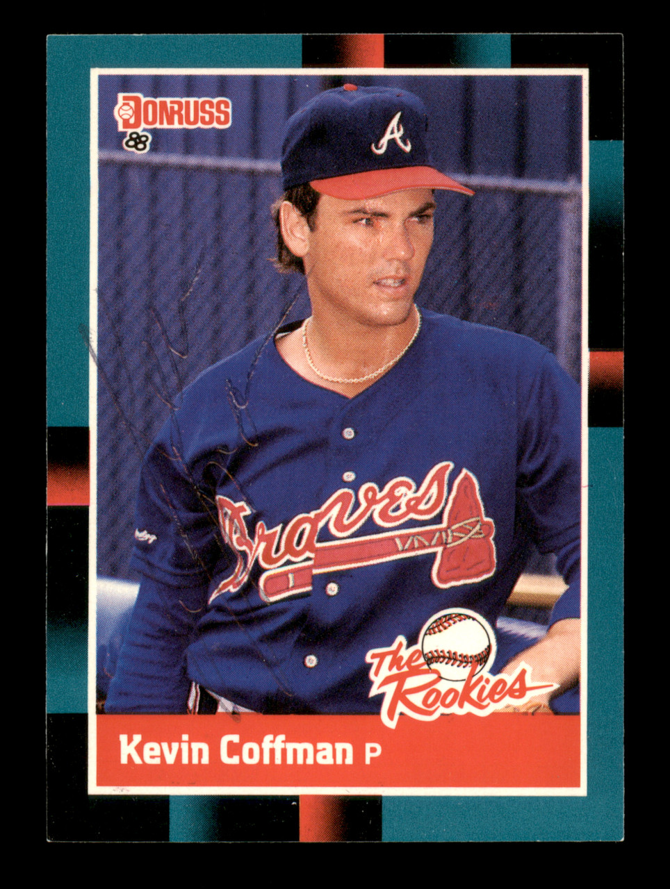 Kevin Coffman Autographed 1988 Donruss The Rookies Rookie Card #49 Atlanta  Braves SKU #188555 - Mill Creek Sports