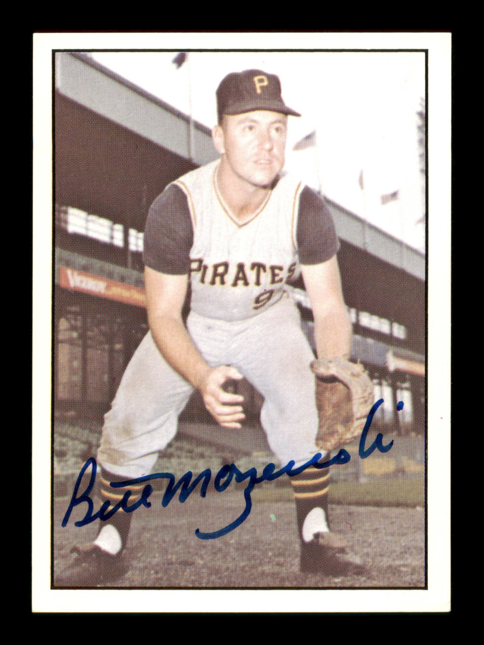 Bill Mazeroski Autographed 1978 TCMA The 1960's Card #62